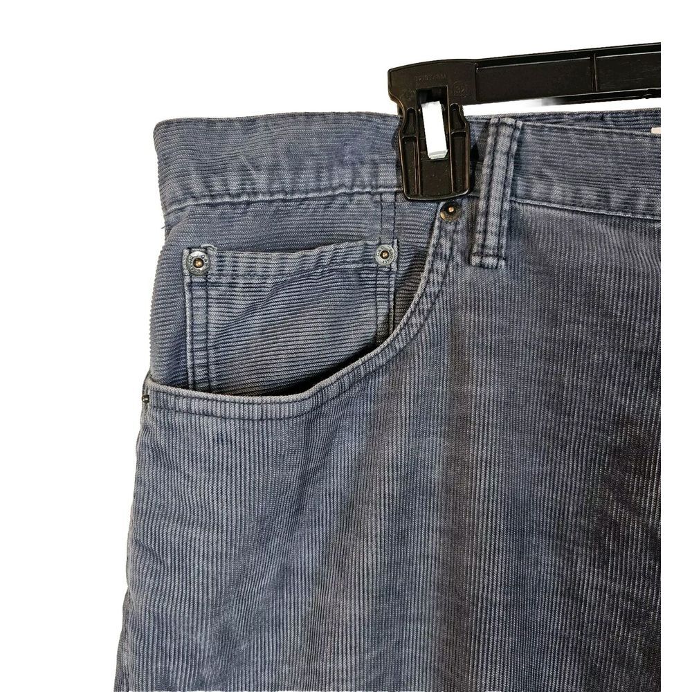 Gap 1969 Corduroy‎ Straight Fit 5-Pockets Pants Preppy Gray 38x30* (*Tag 36x30) - Picture 6 of 14